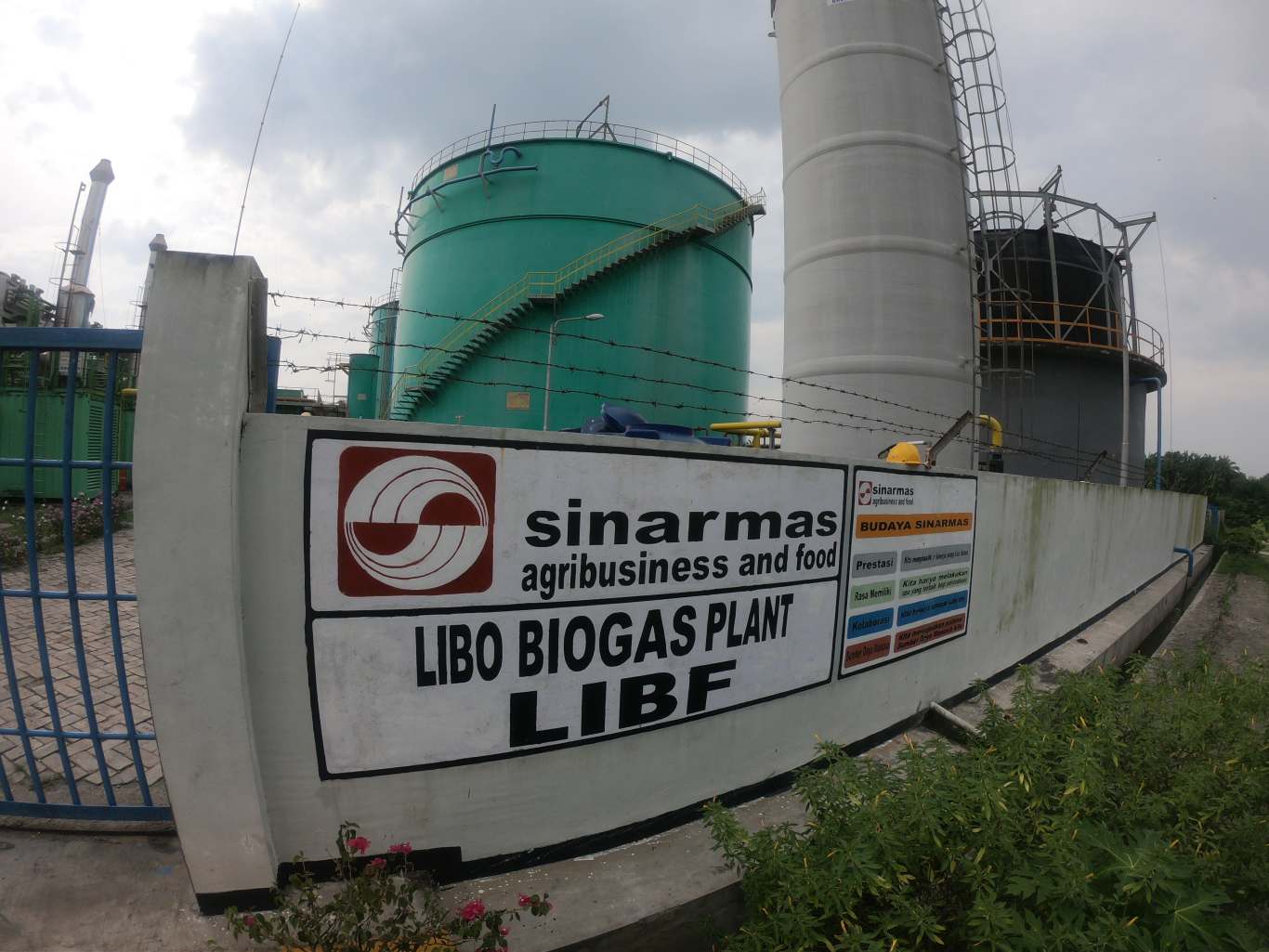 Harnessing biogas in palm oil production